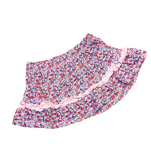 Chaps Bath Pink Floral Ruffle Skirt Baby Girl 12 Months NEW